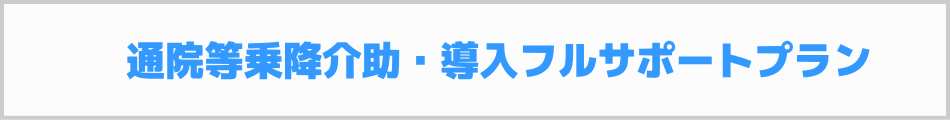 通院等乗降介助・導入フルサポートプラン