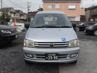 介護タクシー虹巴~いろは~の車両前面